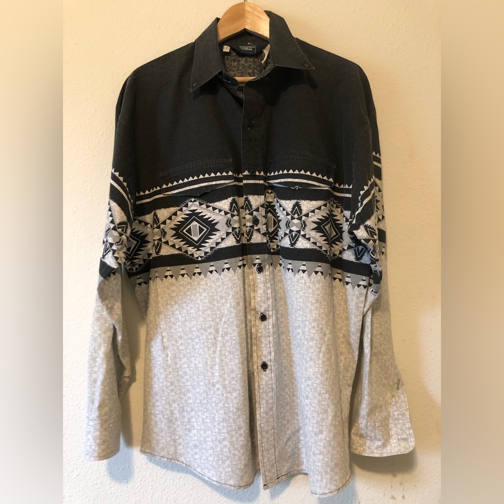 BROOKS & DUNN 17/35 WESTERN LONG-SLEEVE BUTTON DOWN